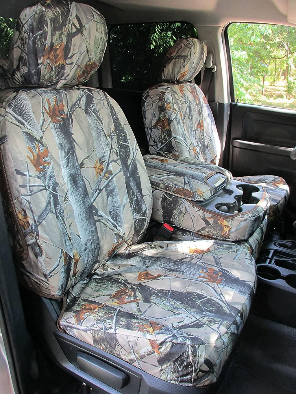 X7 Gray Twill Truck Seat Covers W68591