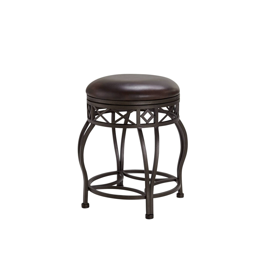 Brown Metal Frame Barstool K126
