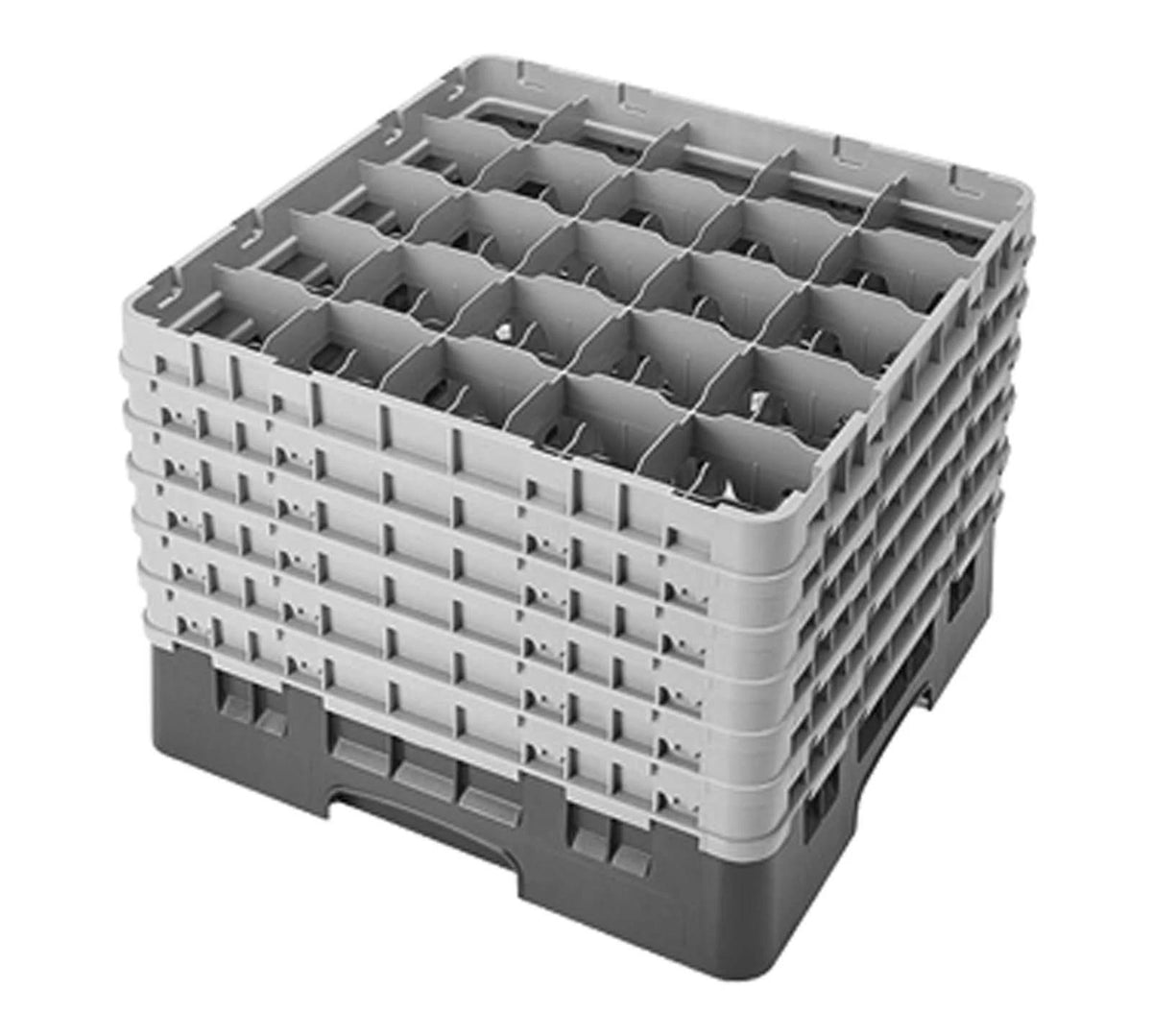 25 Compartment 11 3/4 in Glass Rack D95817