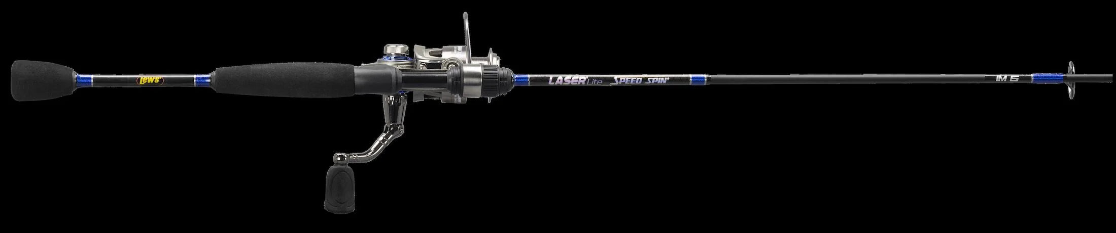 Spinning Reel and Fishing Rod Combo, 5-Foot 6-Inch Rod, Size 75 Reel, Silver M602