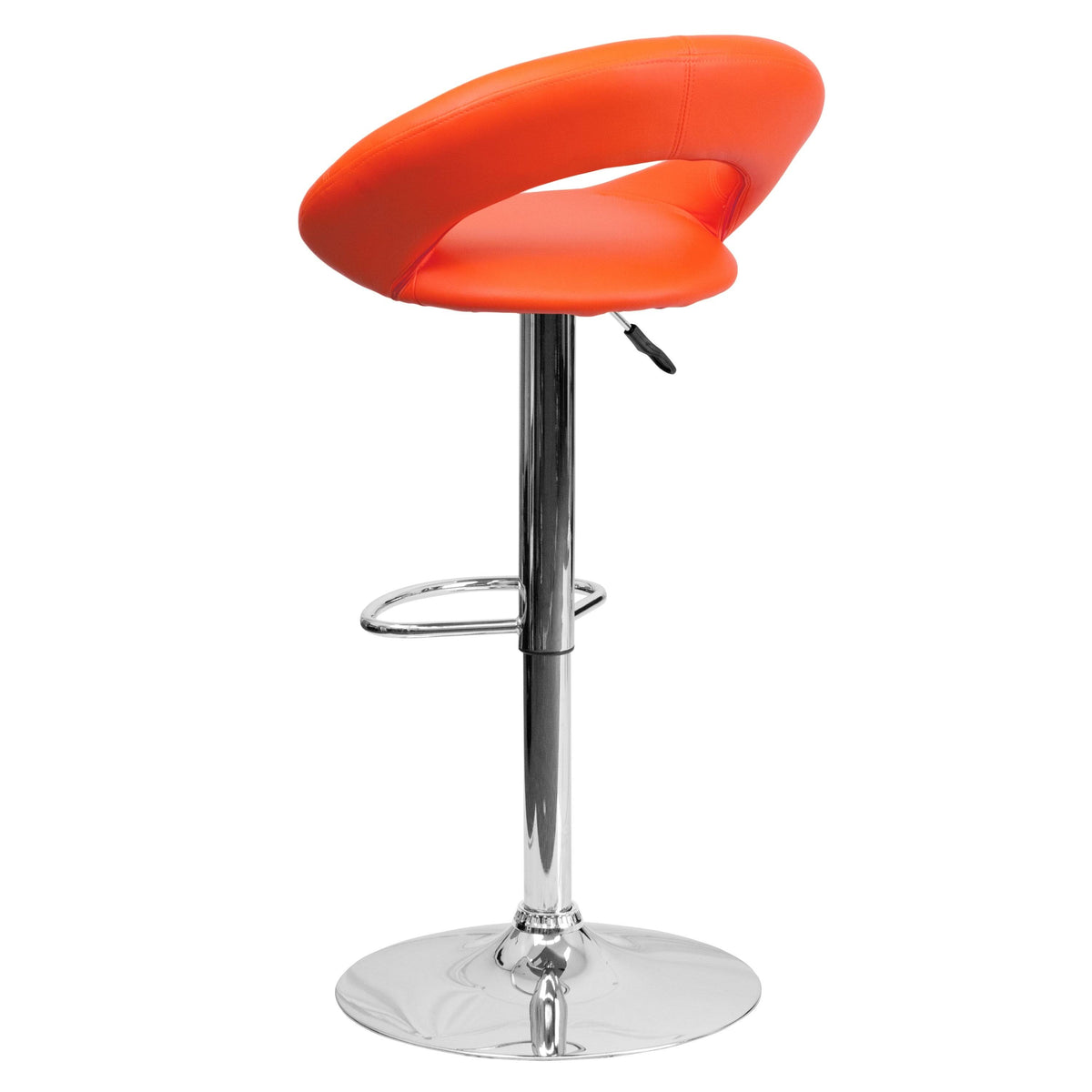 2 Pack Vinyl Adjustable Height Barstool Q2634