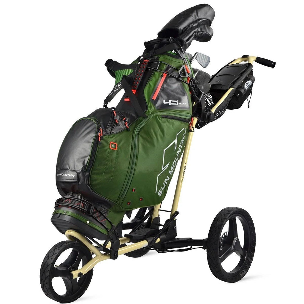 Big Sky Blue Push Cart P646