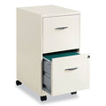 Vertical Mobile File Cabinet with 2 File Drawers D2208