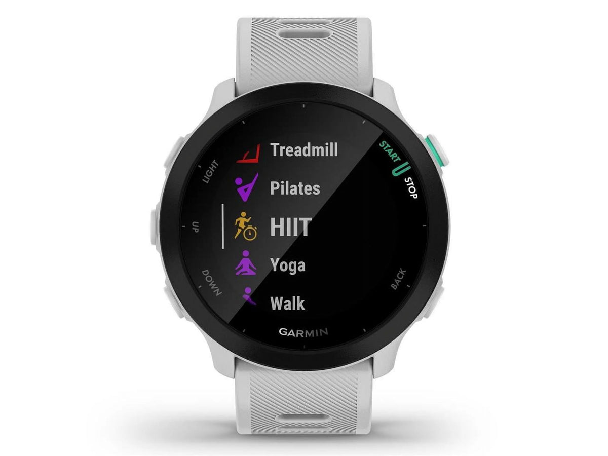 White GPS Running Watch B59153