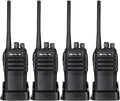 Case of 4 Rechargeable Two Way Radios 16 Channels VOX Hands Free P806451