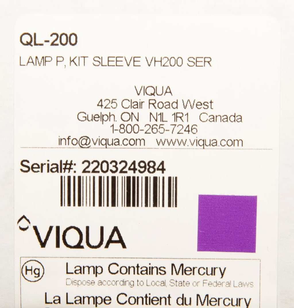 QL-200 Lamp and Sleeve Bundle A162