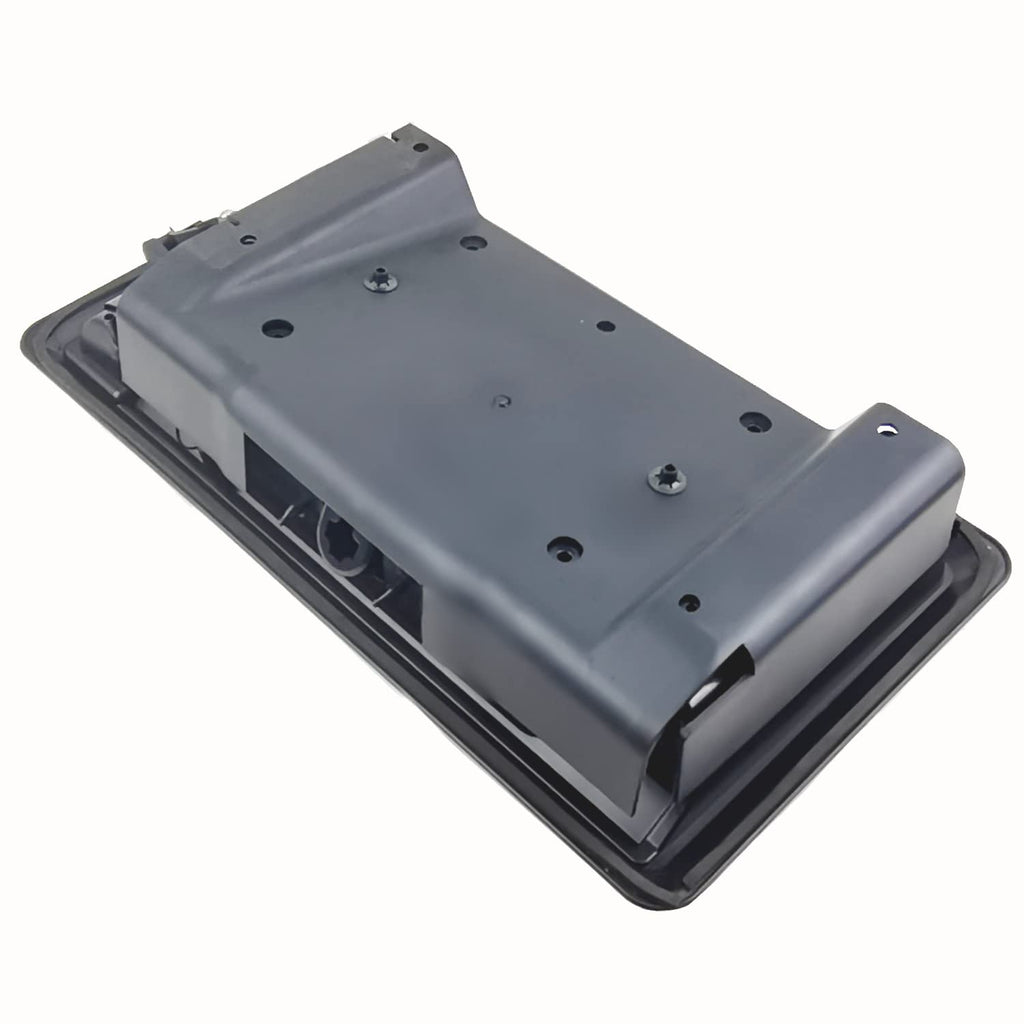 Right Side Rear Exterior Cargo Door Handle & License Plate Housing Frame Bracket for 08-21 Ford E150 E250 E350 E450, Pack of 2 Y719