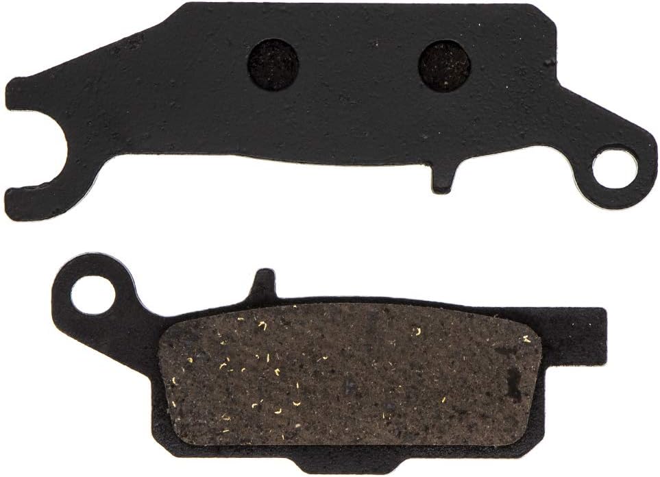 Brake Pad Kit for Yamaha Grizzly 700 550, Organic, Pack of 2 V522596