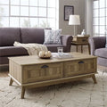 Center Coffee Table with Two Drawers V24019