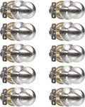 Keyless Privacy Door Knob, Ball Style, Satin Nickel, Pack of 2 B4238