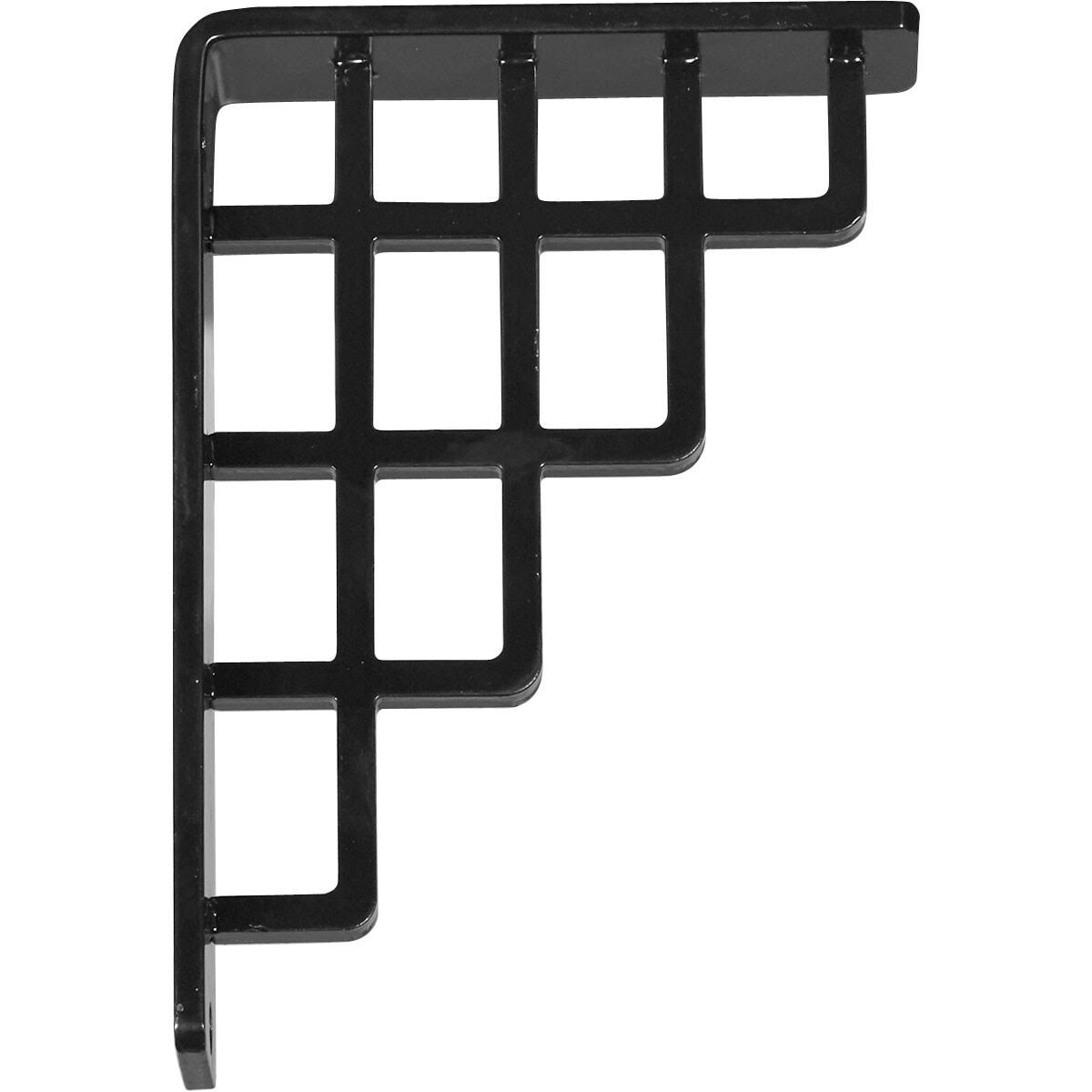 Wrought Iron Bracket Antiqued Brass J1833