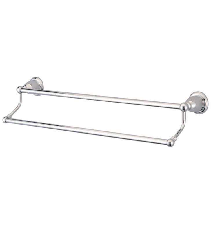 Satin Nickel Dual Towel Bar V835026