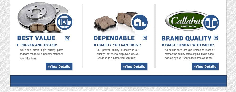 5 Lug Brake Rotors and Metallic Brake Pads P233