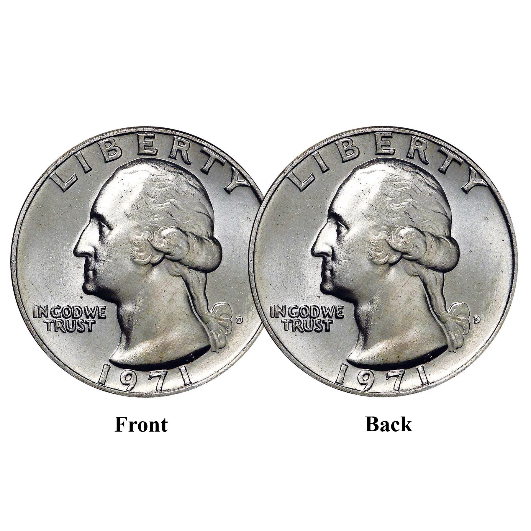 Two Headed Washington Quarter Collectible Coin P98669