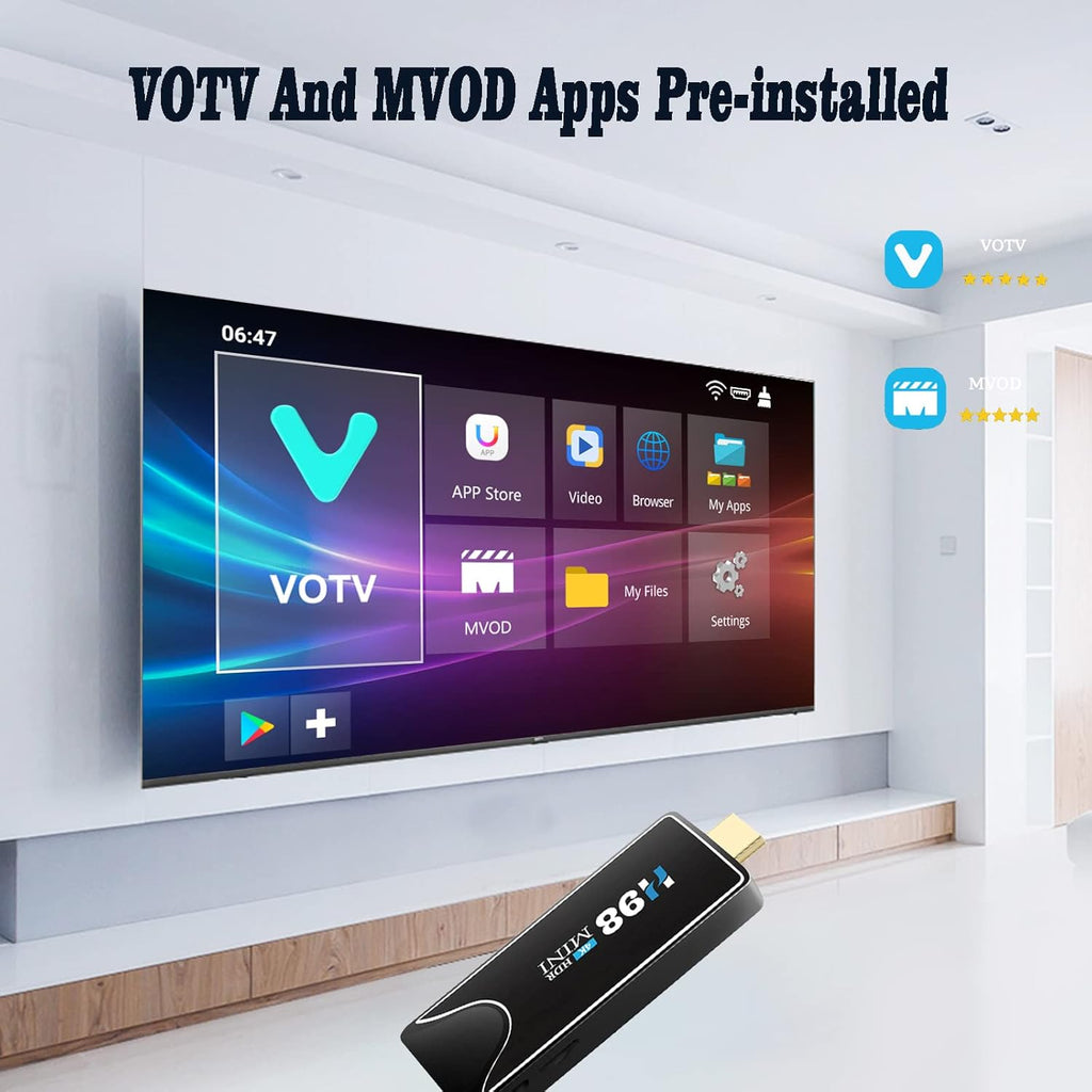 IPTV Box 4K Channels Bluetooth WiFi 2GB RAM 16GB ROM O22859
