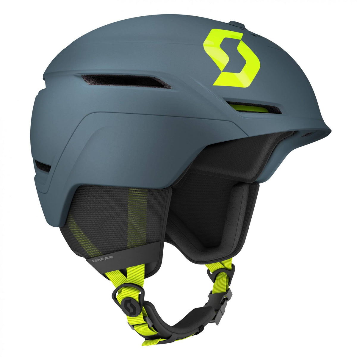 Storm grey/ultralime Yellow Helmet J7067