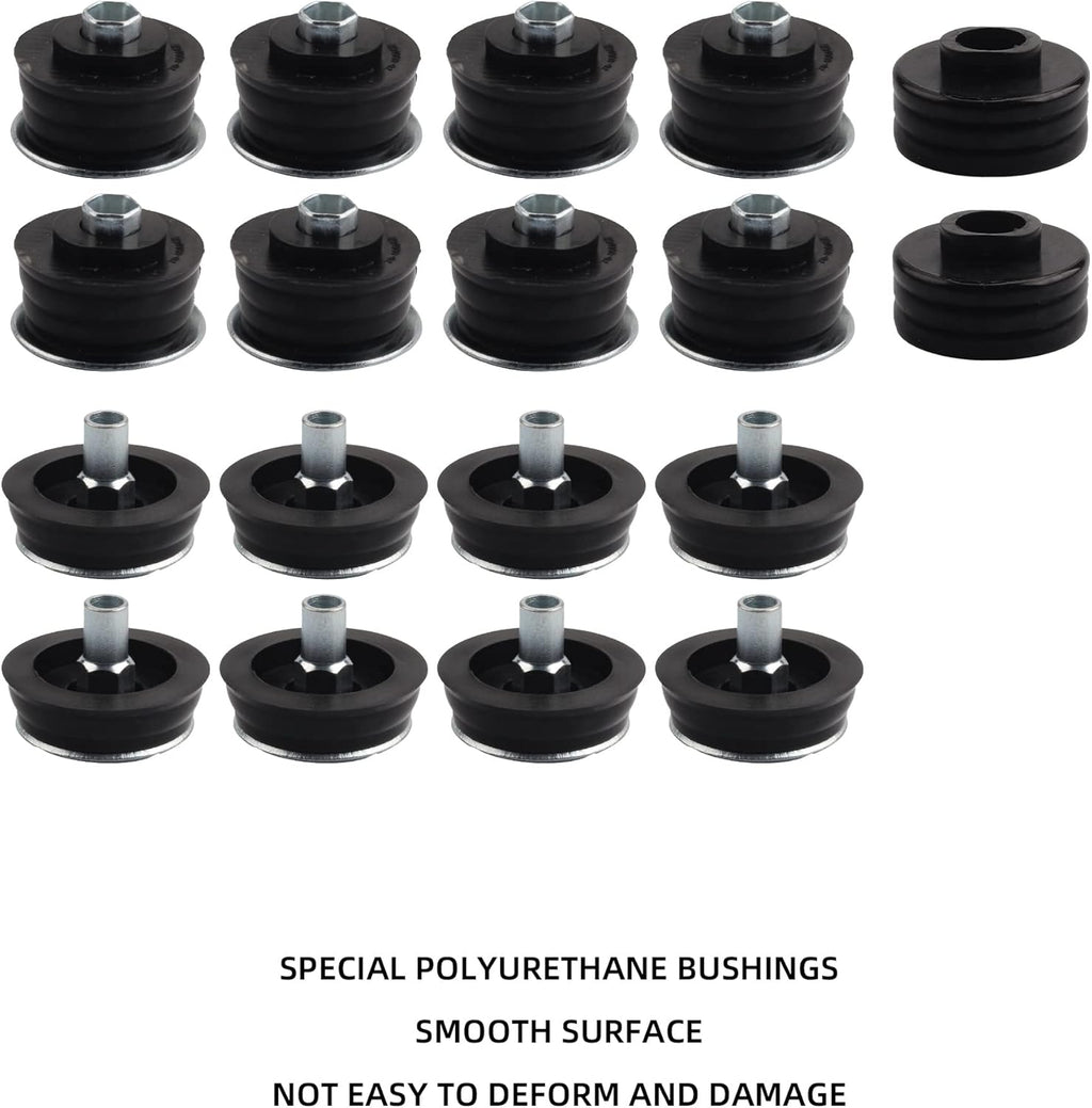 Cab Body Mount Bushing Kit Compatible With 2008-2016 Ford F-250 F-350 Super Duty Z622103