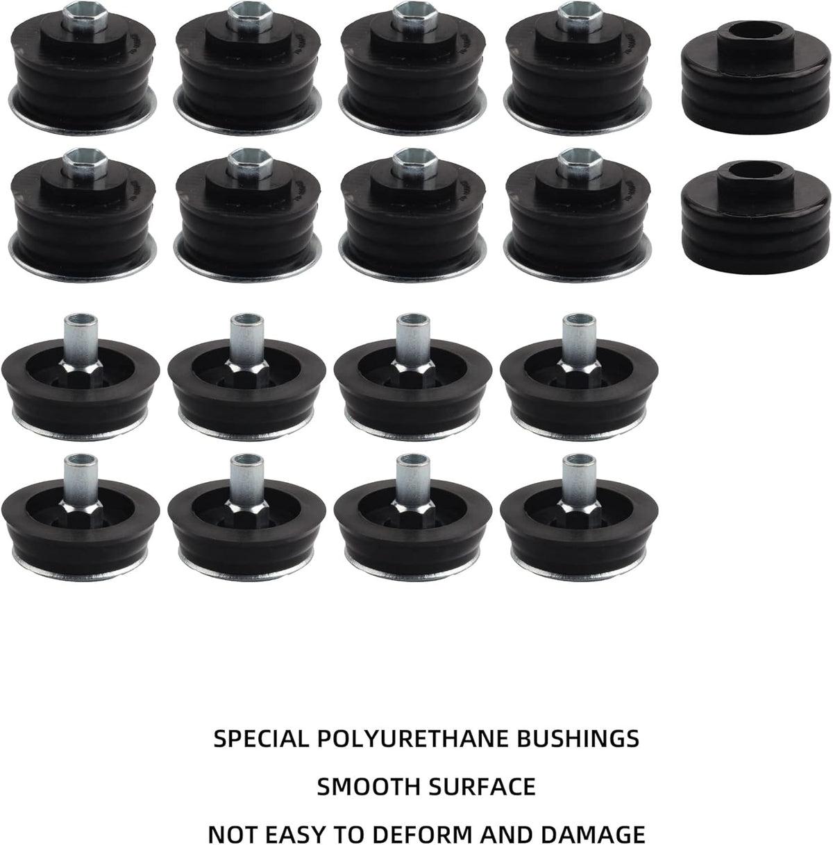 Cab Body Mount Bushing Kit Compatible With 2008-2016 Ford F-250 F-350 Super Duty Z622103