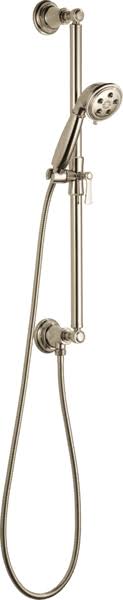 Polished Nickel Handshower with Slide Bar S80716