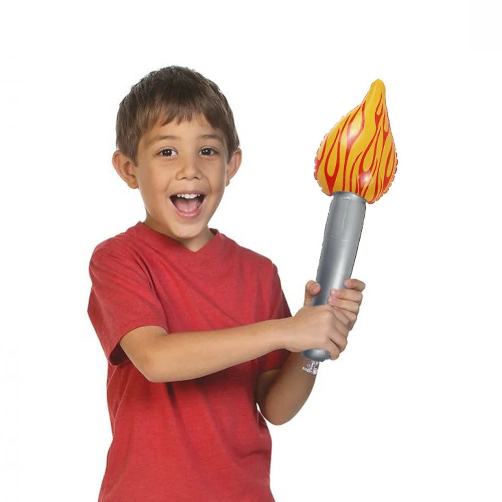 Inflatable Torch Sports Games Flashlight Kids Toy M1692
