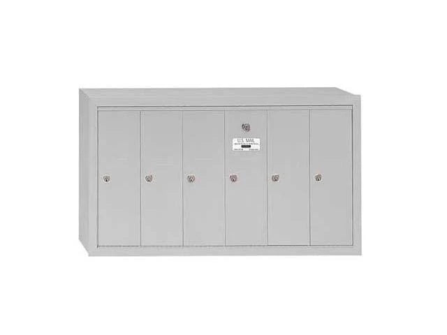 6 Doors Aluminum Vertical Mailbox K296
