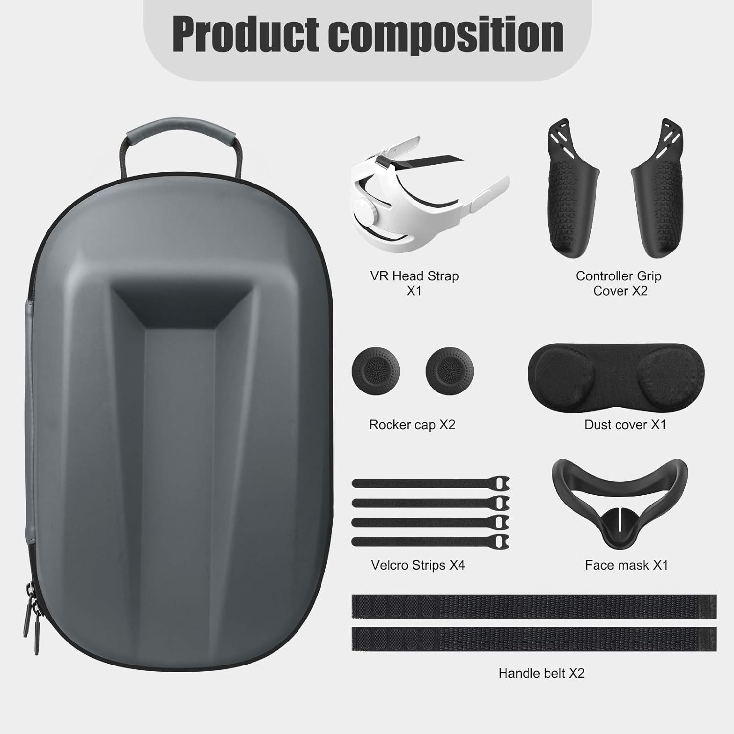 VR Accessories 6-in-1 Protective Set F422581