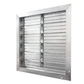 36 inch x 36 inch Aluminum Double Panel Exhaust Shutter H27133