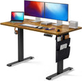 Rustic Adjustable Height Electric Standing Desk L551518