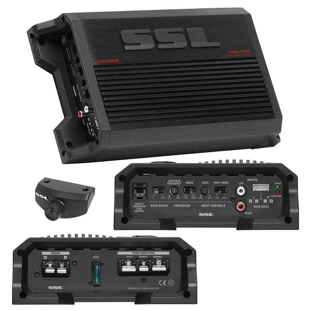 1500 Watt Monoblock Car Sub Amplifier B5918