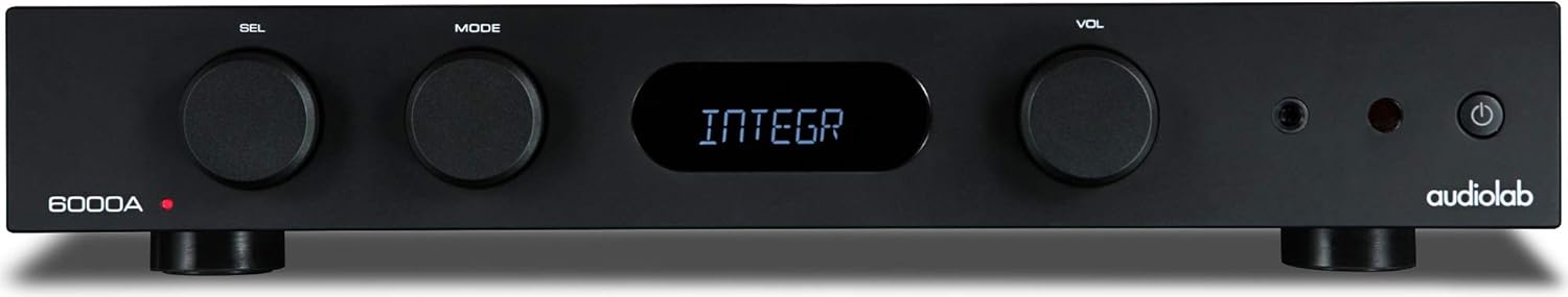 Black Stereo Integrated Amp with Bluetooth DAC T9312