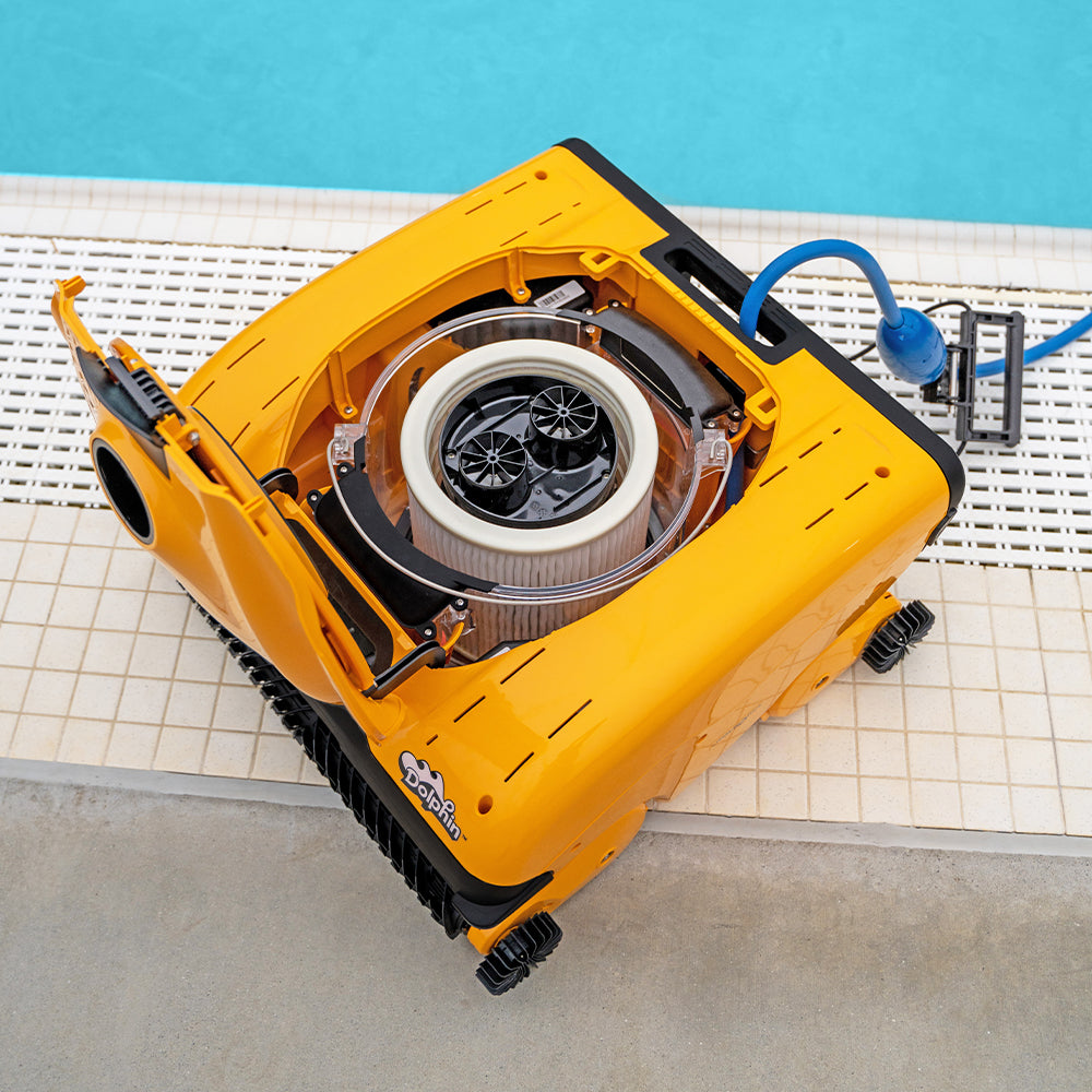 Commercial Robotic Pool Cleaner with Caddy A303661