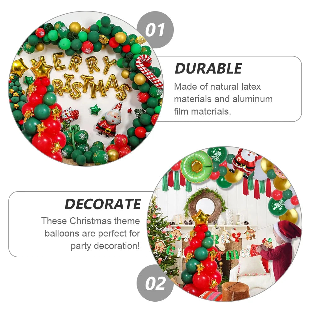 Christmas Tree Candy Canes Aluminum Film Balloons K911