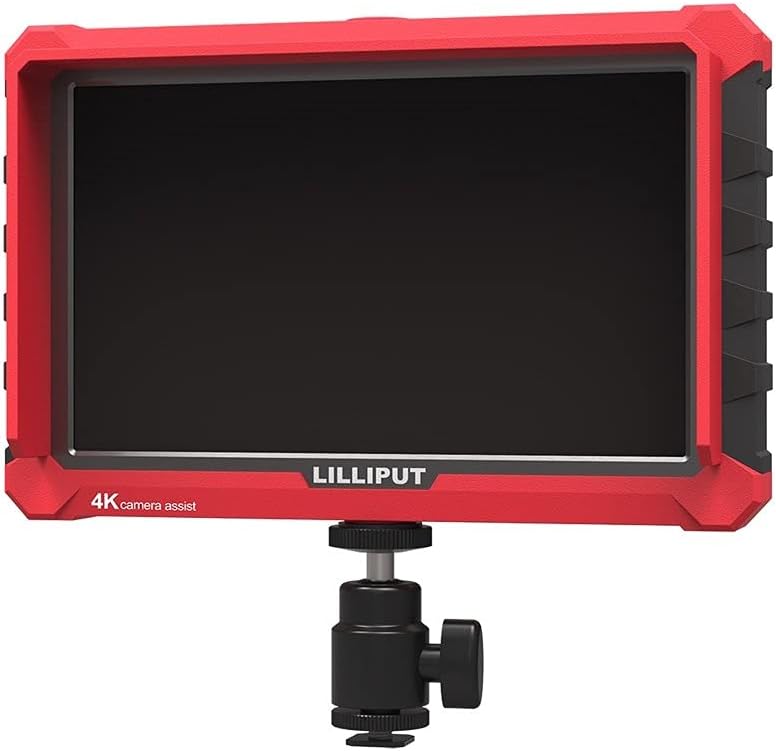 7" 1920X1200 4K HDMI Video Monitor with LP-E6 Battery Plate L860