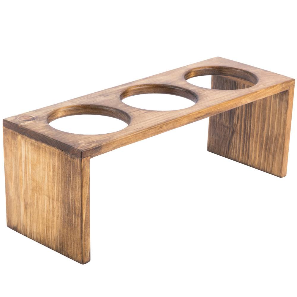 Reclaimed Wood 3 Compartment Stand P3178
