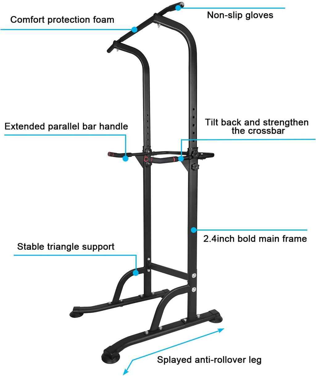 Free Standing Pull Up Dip Station J938