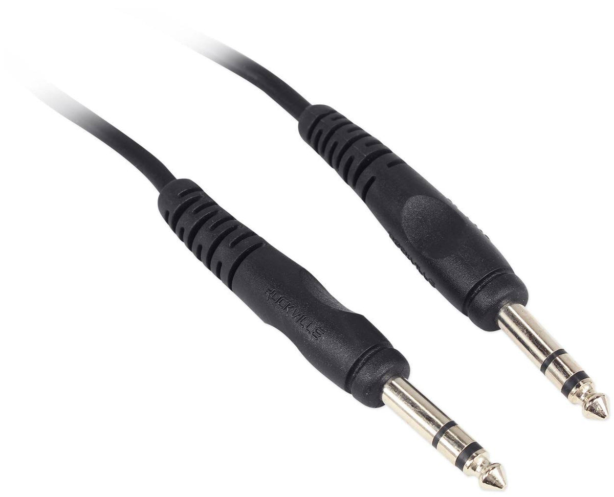 Black 10 1/4x22 TRS to 1/4x22 TRS Cable G588534