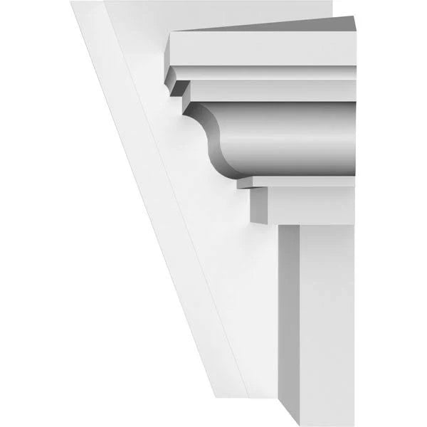 Traditional Crosshead with Deco Keystone T9392