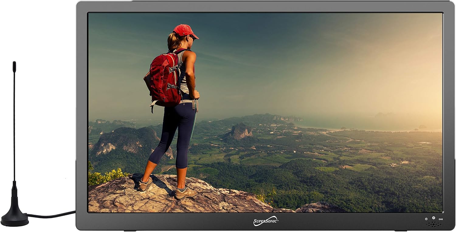 Portable Digital LED TV 14" with USB, SD, and HDMI Input P227
