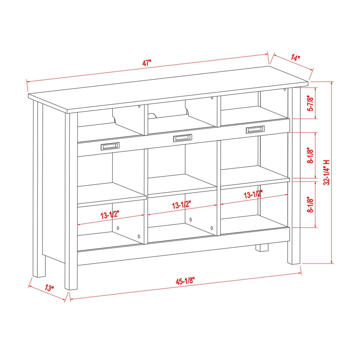 9 Cubby Storage Cabinet X565