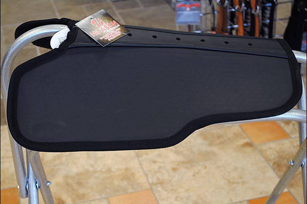 Black Gel Saddle Pad Q8061