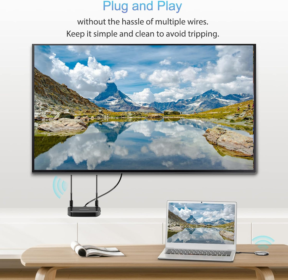 Wireless HDMI Receiver F889
