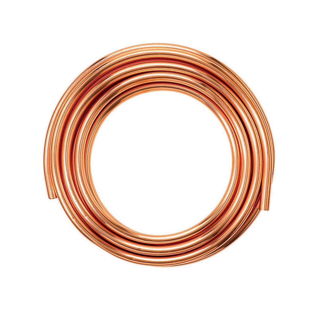 5/8 in x 10 ft Copper Refrigeration Coil Tubing Z56429