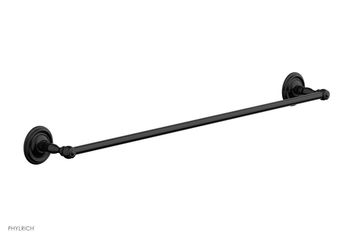 Gloss Black Towel Bar M797