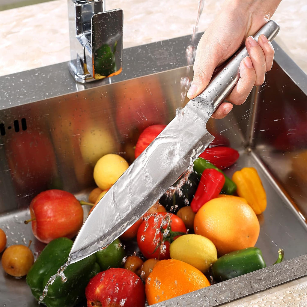 5 Pc German Stainless Steel Chef Knife Set G3129