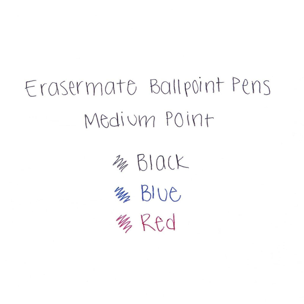 Erasable Pen Medium Point Blue 12-Count B228770