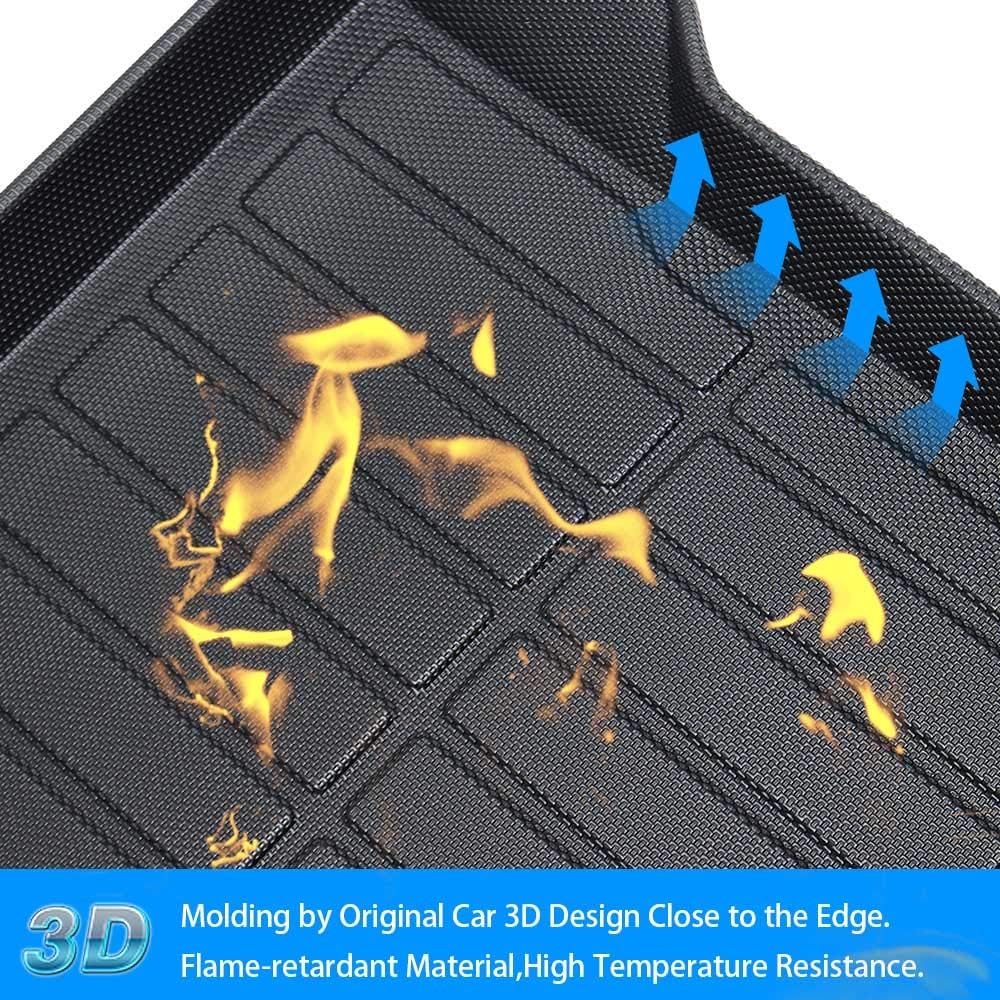 Black TPO Cargo Mat for Ford Escape Hybrid M854347