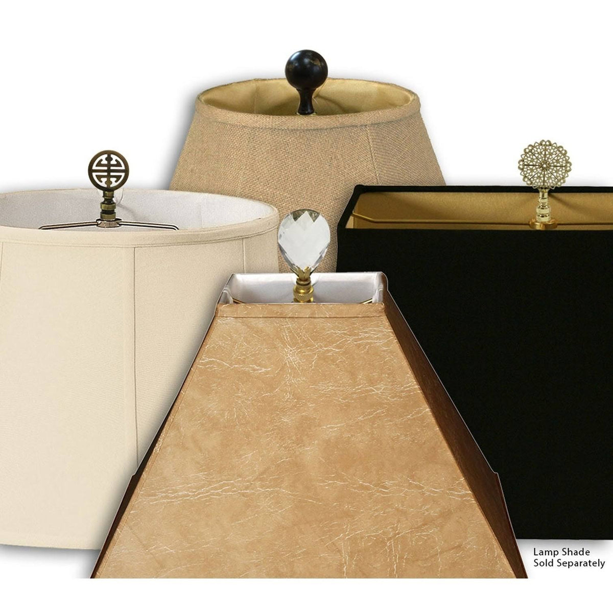 Black Lamp Shade, 6 x 12 x 10.25 O6919