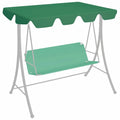 Green Replacement Canopy for Garden Swing 89"x73.2" 270 g/m² T375