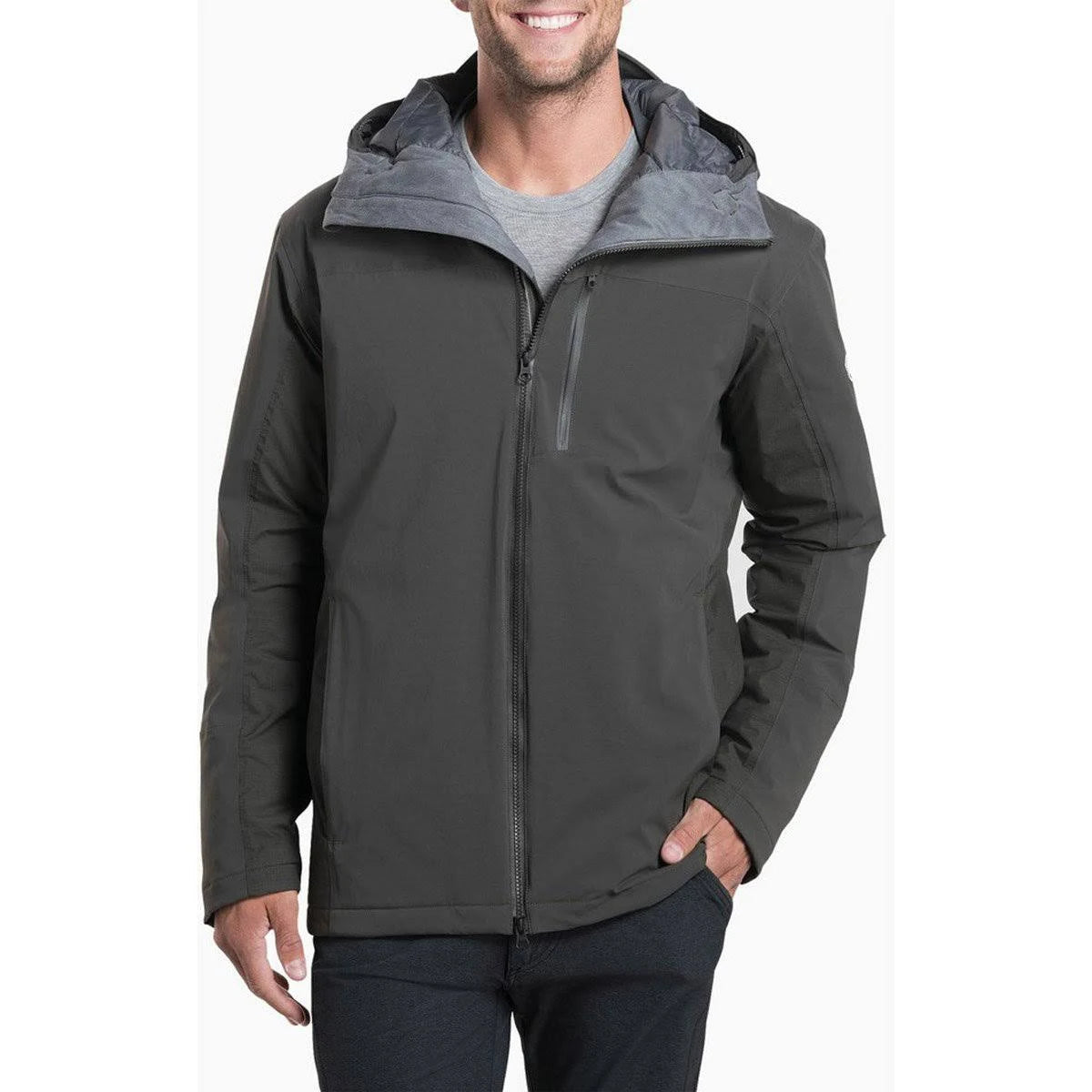Olive Insulated Shell Jacket Q135503