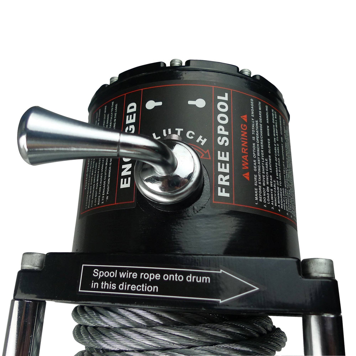 12000lb Cap Remote Winch X86061
